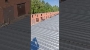 Ремонт кровли гаража.