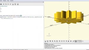 OpenScad и возможности функций: polygon; sin (синус) и cos (косинус)
