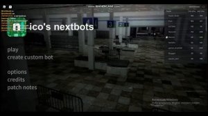 Убегаем от ботов//Roblox//nico`s nextbots