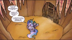 MLP Комикс - Селестия и Спайк