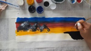 БЫСТРО И КРАСИВО РИСУЕМ ГОРЫ