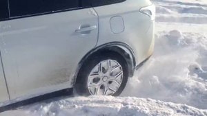 Outlander III 2014 г. Тест в снегу.