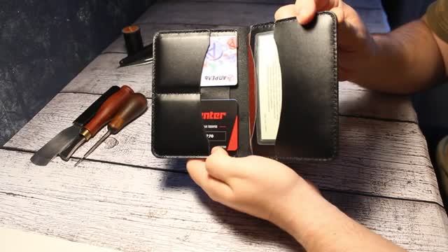 Докхолдер  из натуральной кожи. Ручная работа.