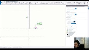 Tekla Structures // Высотные отметки // Настройка сетки осей на разрезах