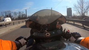 Закрытие мотосезона 2019. Езда на мотоцикле под MiyaGi.