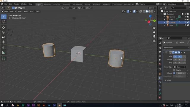 Как отразить объект в Blender Самый эффективный способ. Как отзеркалить объект в blender 3D Решение смотреть онлайн