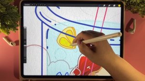 Рисуем Русалочку на IPad ❤️