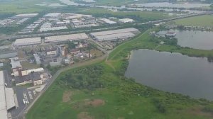 Landing at Bremen Airport