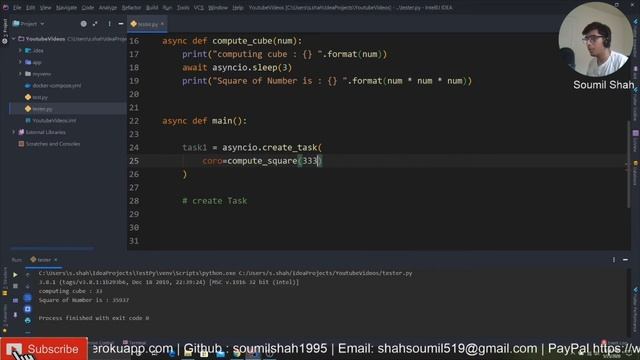 Learning Asyncio in python in 12 Minutes
