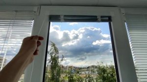 Горизонтальные жалюзи Венус 25 мм., на пласткиовые рамы. СВИЛ.