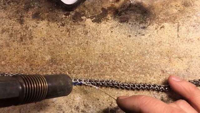 #profession of a jeweler #RELAX Пайка цепи Бисмарк смотреть онлайн