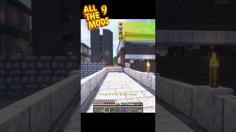 Кунг-фу мумия в Майнкрафт в AllTheMods 9 #minecraft #mods #atm #occultism