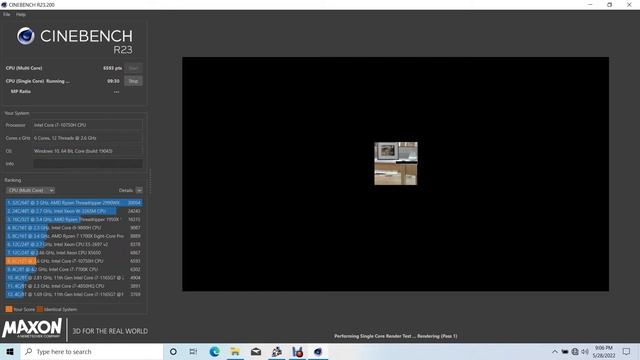 ?️ Lenovo Legion 5 15IMH6 Ci7-10750H CPU Benchmark with Cinebench смотреть онлайн