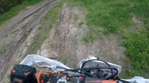 Покатушки на эндуро. Часть 2. Кайо К1. #мото #бездорожье #эндуро #кайо #прохват