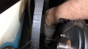 Люфт помпы Лада калина