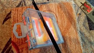 Вскрываю бритвенные кассеты gillette из упаковке