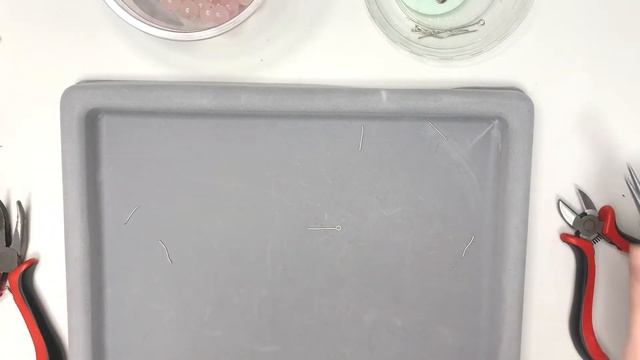 Делаем бусы своими руками из камней на пинах. DIY.