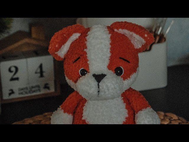 Обзор на мастер-класс по вязанию крючком щенка Тоши смотреть онлайн