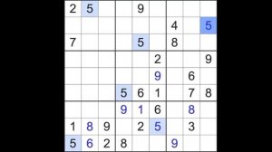 Sudoku solution – New York Times sudoku 5 June 2023 Medium level