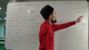 Таджвид. Солнечные и Лунные буквы. Урок №9. Али Якупов.