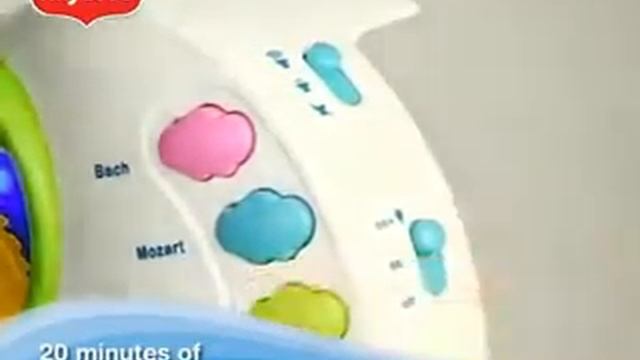 Мобайл Симфония ВЕСЕЛЫЕ ЗВЕРЯТА с ночником Tiny Love смотреть онлайн