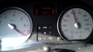 РЕНО сандеро 1.6 16V разгон до 100