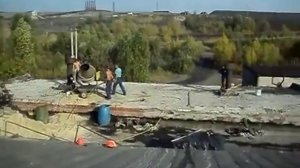 Демонтаж и замена рубероида с крыши
