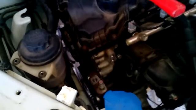 Снятие ремня и генератора new actyon бензин смотреть онлайн