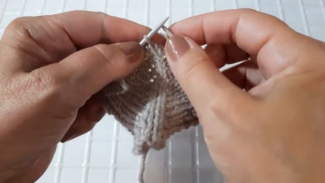 Прибавление петель из накида без дырочек. смотреть онлайн