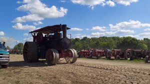 Steam Tractors at 2021 Western Minnesota Steam Threshers Reunion- Oliver/ Hart Parr Expo