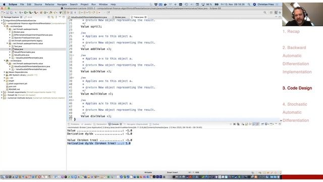 Lecture Computational Finance 2 / Appl. Math. Fin. 03: Algorithmic / Automatic Differentiation (3) смотреть онлайн