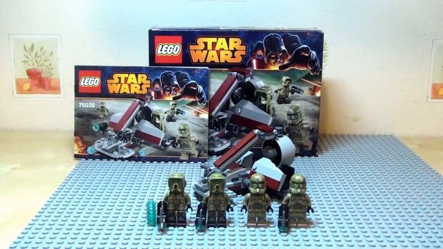 LEGO star wars75035 Kashyyyk Trooper смотреть онлайн