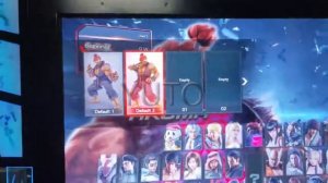 Tekken 7 arcade video game machine