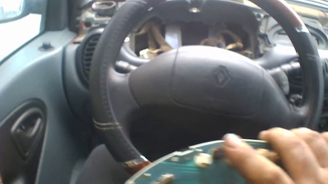 РЕНО Меган , ремонт приборной панели ч 1 смотреть онлайн