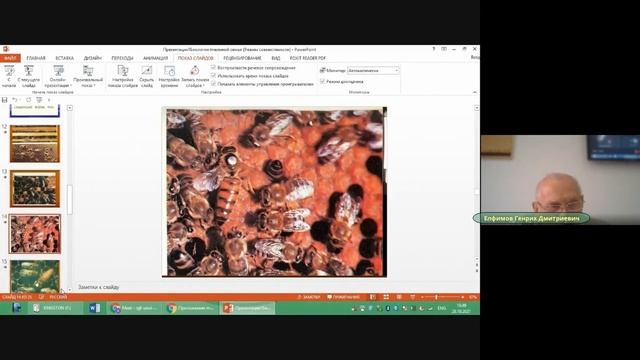 Елфимов Генрих Дмитриевич: Биология пчелиной семьи. Часть 5 смотреть онлайн