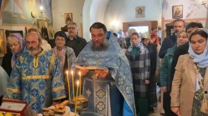 Молитва на освящение воды. Водосвятный молебен 17.09.2023.