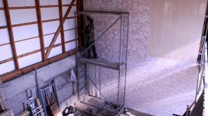 Обзор самодельных строительных лесов.