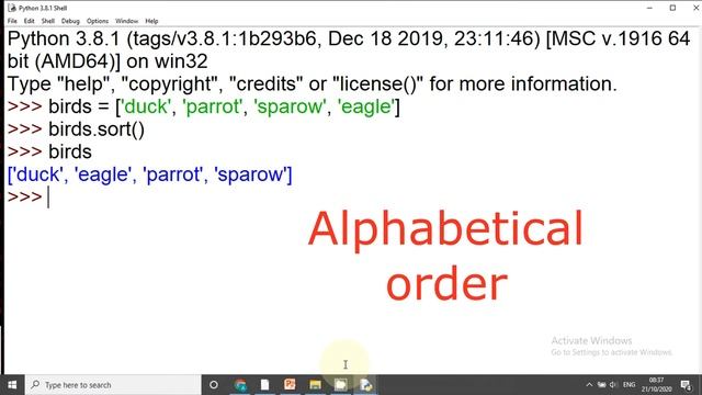 replace insert sort delete append reverse operations on python List Lecture 20  in Urdu-Hindi CSFC