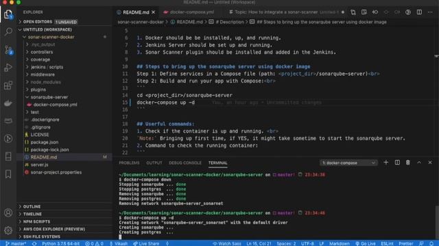 SonarQube Scanner Integration with Jenkins (CI/CD)