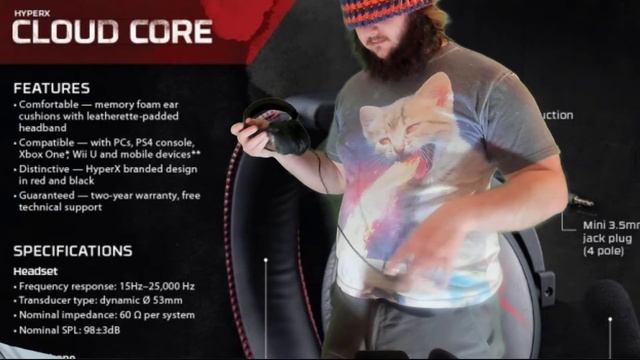 HyperX Cloud Core Gaming Headset Unboxing смотреть онлайн