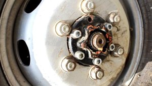 Хабы на газель спустя 2 месяца использования.