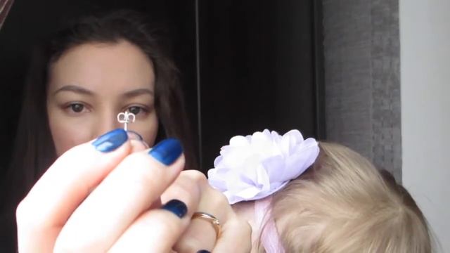 Прокол ушей. Проколоть ушки или нет ребенку в годик. Серьги. Подбор сережек. Уход после прокола. смотреть онлайн