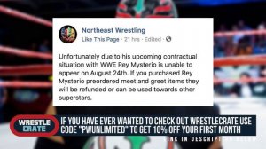Rey Mysterio Pulls Out Of Indie Show Due To WWE Obligation