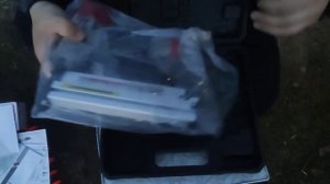 Распаковка — Пневматический гвоздезабиватель CROWN CT38107 BMC