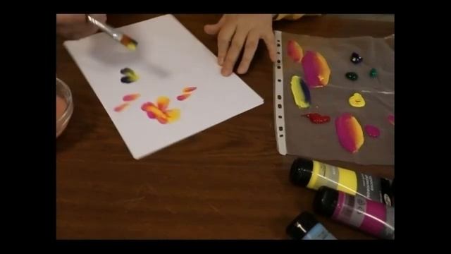 Техника рисования ван строк