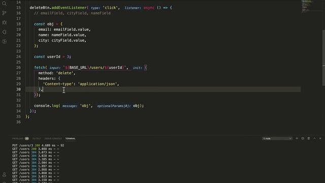 REST api работа с запросами DELETE #4 | На чистом javascript | Mario Dev смотреть онлайн