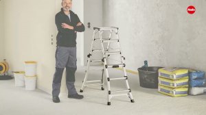 Видеообзор стремянки Hailo D100 TL TopLine