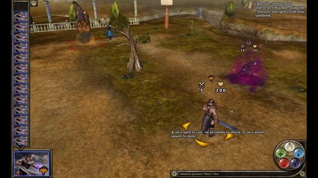 Magic The Gathering Tactics PC GamePlay HD 720p смотреть онлайн