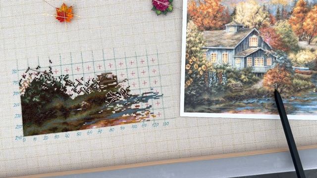 Вышивальная неделя с 10.10 по 16.10.22г #вышивкакрестом