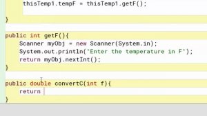 Temperature Converter Java